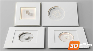 Ceiling Decoration Skp Files